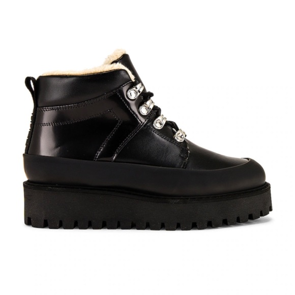 ❌❌***SOLD*** ❌❌Ganni Hiking Leather Ankle Boot - Picture 6 of 6